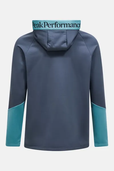 Mikina Peak Performance M Rider Essentials Zip Houe Shadow Mountain Mist