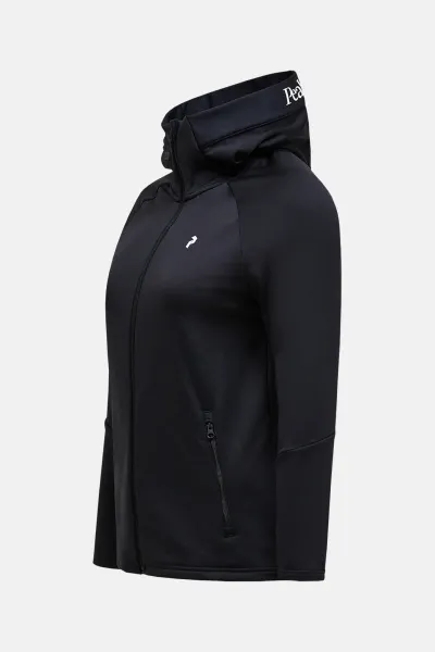 Mikina Peak Performance W Rider Essentials Zip Houe Shadow Black
