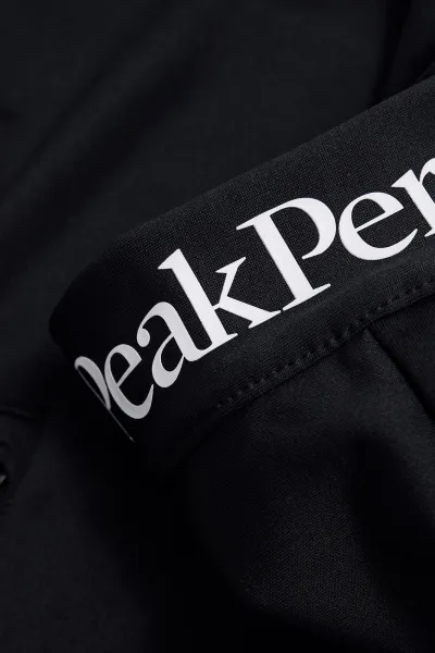 Mikina Peak Performance W Rider Essentials Zip Houe Shadow Black