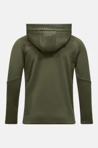 Mikina Peak Performance Jr Rider Essentials Zip Hue Shadow Pine Needle