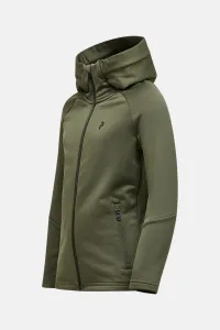 Mikina Peak Performance Jr Rider Essentials Zip Hue Shadow Pine Needle