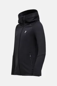 Mikina Peak Performance Jr Rider Essentials Zip Hue Shadow Black