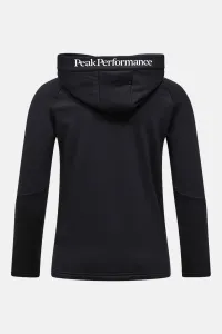 Mikina Peak Performance Jr Rider Essentials Zip Hue Shadow Black