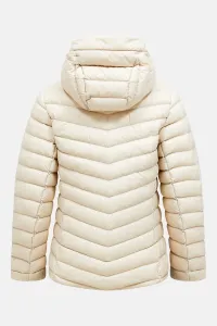 Bunda Peak Performance W Frost Down Hood Jacket Sand Fog