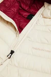 Bunda Peak Performance W Frost Down Hood Jacket Sand Fog