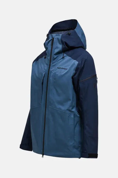 Bunda Peak Performance M Insulated 2L Ski Jacket-Mo Blue Shadow