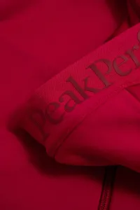 Mikina Peak Performance W Rider Essentials Zip Houe Shadow Tech Burgundy