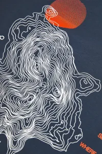 Tričko Peak Performance W Graphic Tee Mountain Mist