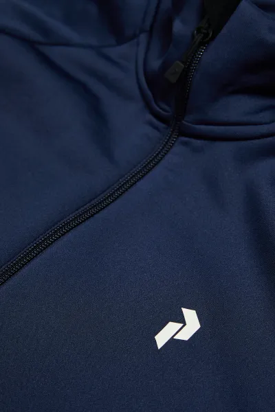 Mikina Peak Performance M Rider Essentials Zip Jaue Shadow Blue Shadow