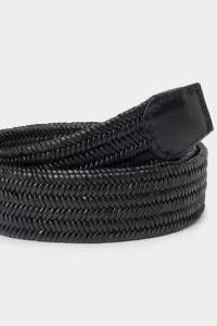 Opasok Hackett London Tubulr Crd Plait Blt Black