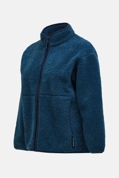 Mikina Peak Performance W Solid Pile Jacket Mountain Lake