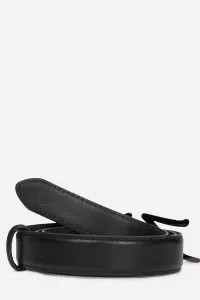 Opasok Karl Lagerfeld K/SIGNATURE čierna farba, A1W33205