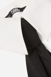 Golier Karl Lagerfeld K/Essential Collar And Tie White/Black