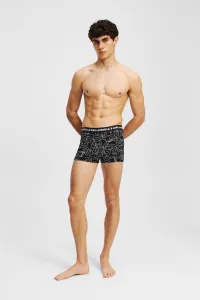 Boxerky Karl Lagerfeld 3-pak čierna farba, A3M47014