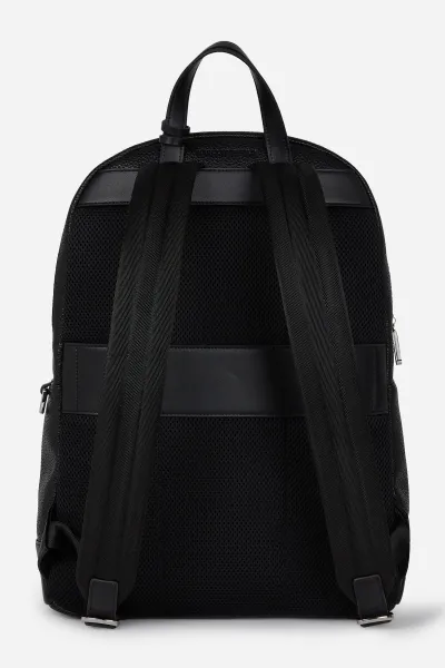 Ruksak Karl Lagerfeld K/ICON pánsky, čierna farba, veľký, jednofarebný, A3M30168