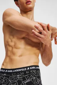 Boxerky Karl Lagerfeld 3-pak čierna farba, A3M47014