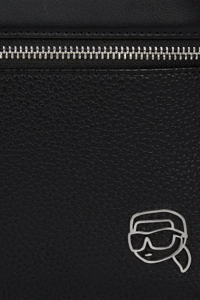Ruksak Karl Lagerfeld K/ICON pánsky, čierna farba, veľký, jednofarebný, A3M30168