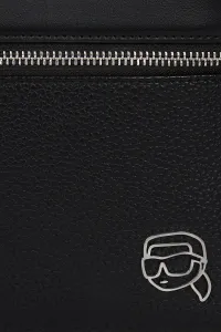 Ruksak Karl Lagerfeld K/ICON pánsky, čierna farba, veľký, jednofarebný, A3M30168