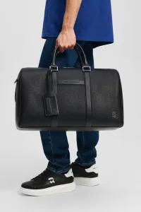 Cestovná taška Karl Lagerfeld K/ICON čierna farba, A3M30169