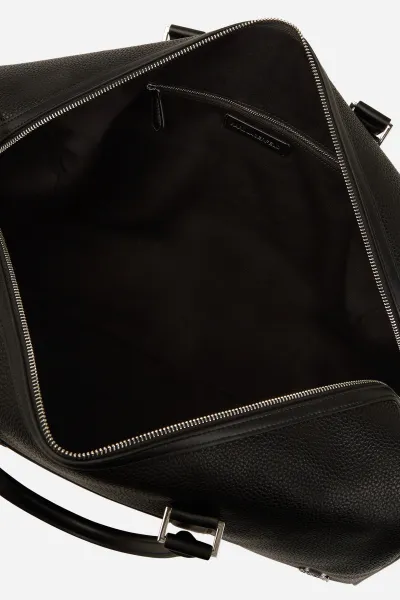 Cestovná taška Karl Lagerfeld K/ICON čierna farba, A3M30169