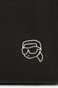 Cestovná taška Karl Lagerfeld K/ICON čierna farba, A3M30169