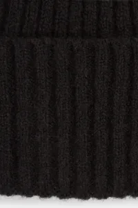 Čapica Karl Lagerfeld K/Monogram Knit Beanie Black