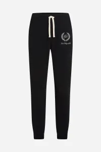 Tepláky Karl Lagerfeld Hotel Karl Crest Sweatpants Black