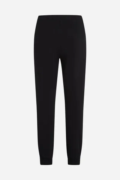 Tepláky Karl Lagerfeld Hotel Karl Crest Sweatpants Black