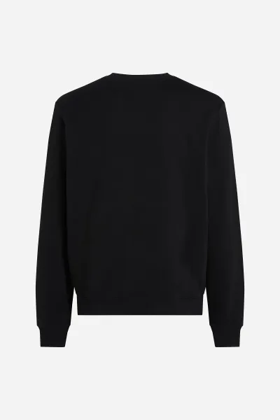 Mikina Karl Lagerfeld Hotel Karl Crest Sweatshirt Black