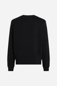Mikina Karl Lagerfeld Hotel Karl Crest Sweatshirt Black