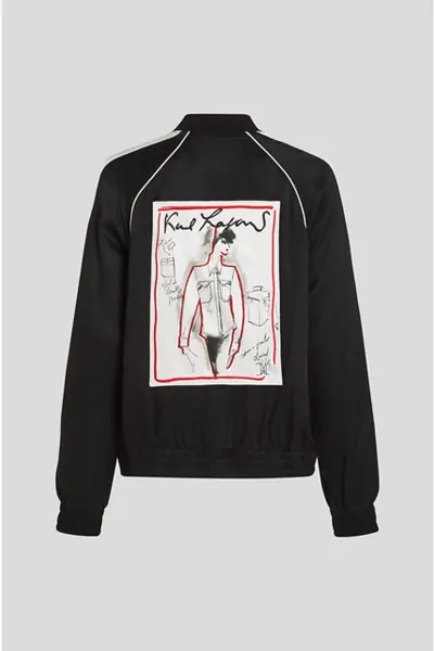 Bunda Karl Lagerfeld Karl Series Bomber Black