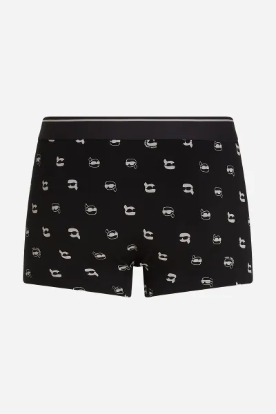 Boxerky Karl Lagerfeld 3-pak čierna farba, A3M47008