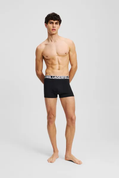 Spodná Bielizeň Karl Lagerfeld Bold Elastic Trunk Black