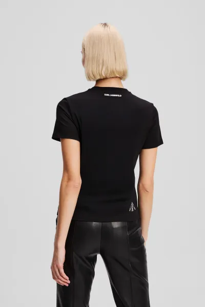 Tričko Karl Lagerfeld Karl Series T-Shirt Black