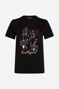 Tričko Karl Lagerfeld Karl Series T-Shirt Black
