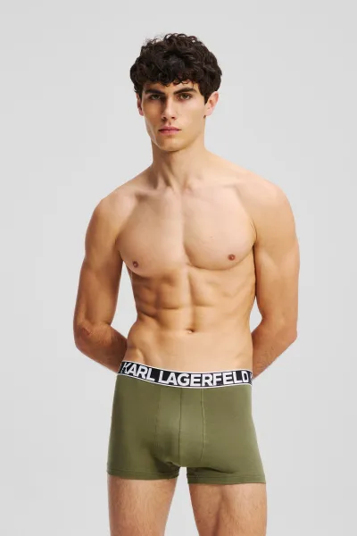 Spodná Bielizeň Karl Lagerfeld Bold Elastic Trunk Midnight-Black-Olive