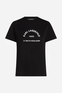 Tričko Karl Lagerfeld Rsg T-Shirt Black
