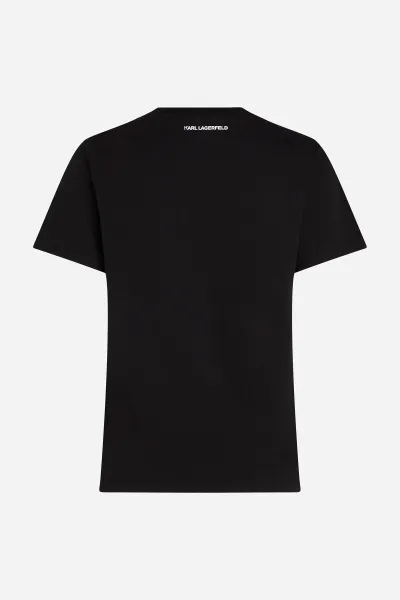Tričko Karl Lagerfeld Rsg T-Shirt Black