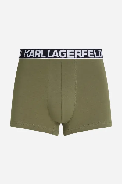 Spodná Bielizeň Karl Lagerfeld Bold Elastic Trunk Midnight-Black-Olive