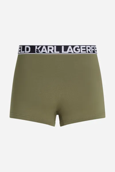 Spodná Bielizeň Karl Lagerfeld Bold Elastic Trunk Midnight-Black-Olive