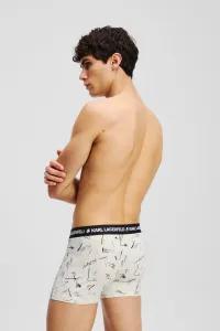 Boxerky Karl Lagerfeld 3-pak čierna farba, A3M47013