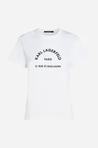 Tričko Karl Lagerfeld Rsg T-Shirt White
