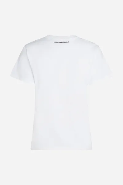 Tričko Karl Lagerfeld Rsg T-Shirt White