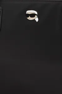 Kabelka Karl Lagerfeld Ikon Nylon E/W Tote Black