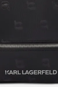 Ruksak Karl Lagerfeld IKON dámsky, čierna farba, malý, A3W30122