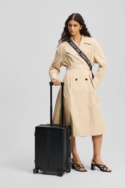 Kufor Karl Lagerfeld K/TRAVEL čierna farba, A3W30245