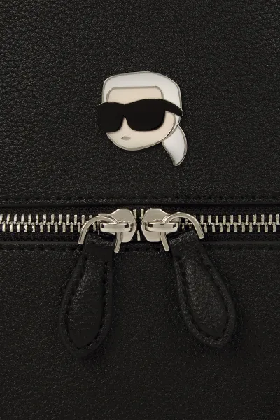 Ruksak Karl Lagerfeld IKON dámsky, čierna farba, veľký, A3W30291