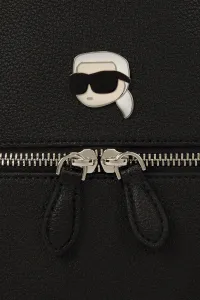 Ruksak Karl Lagerfeld IKON dámsky, čierna farba, veľký, A3W30291