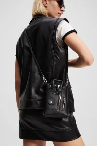Crossbody Karl Lagerfeld Ikon Crossbody Biker Jacket Black