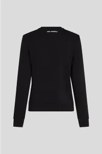 Mikina Karl Lagerfeld Karl Orchid Logo Sweatshirt Black